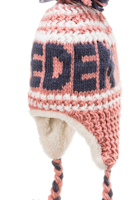 Robin Ruth Bon Bon Plus Winter Hat - Sweden, Pink/grey