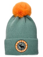 Robin Ruth Leather Stamp Beanie - Sweden, Green