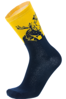Robin Ruth Classic Socks, Size 40-45 - Moose, Yellow/Black