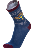 Robin Ruth Classic Socks, 40-45 - Sweden Crest, Blue