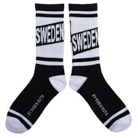 Robin Ruth Retro Socks, Size 40-45 - Sweden, Black/White