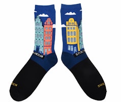 Robin Ruth Classic Socks, Size 40-45 - Stockholm Skyline, Multicolor