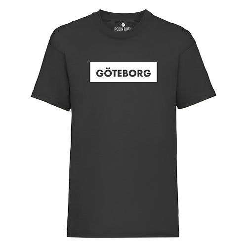 Robin Ruth T-shirt Kids, "Göteborg", Black
