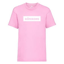 Robin Ruth T-shirt Kids, "Göteborg", Pink