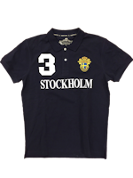 Robin Ruth Polo Shirt, "Stockholm", Black