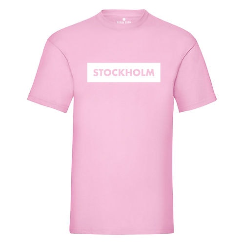 Robin Ruth T-shirt Unisex, "Stockholm", Pink