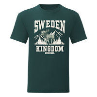 Robin Ruth T-shirt Unisex, "Sweden Kingdom", Green
