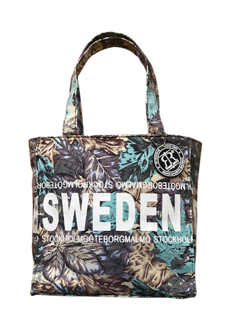Robin Ruth Classic Small Canvas Bag, Zweden, Multicolor - 25x25 cm