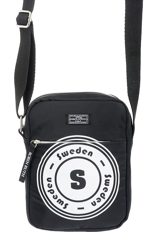 Robin Ruth Urban Messenger Bag, Sweden, Black - 19x15 cm