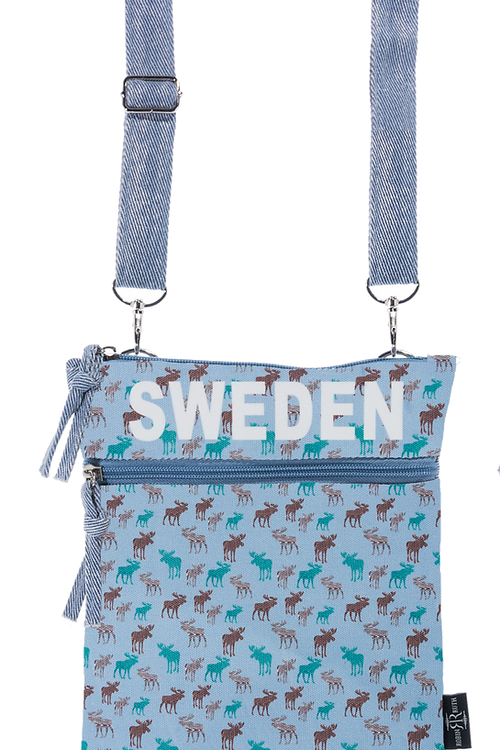 Robin Ruth Sailor Bag, Moose, Blue - 20x23 cm