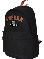 Robin Ruth Backpack Classic, Sweden, Black - 46x33 cm