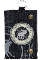 Robin Ruth Canvas Wallet, Blue - 24x12