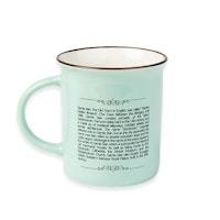 Robin Ruth Old Town Story Mug Large, Teal - 8,5x9,3cm