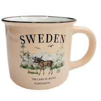 Robin Ruth Nature Mug, Pink - 9,5x10 cm