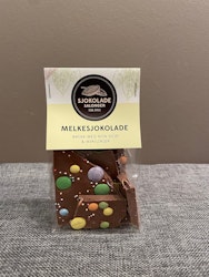 Sjokoladebrekk Melkesjokolade med nonstop & minilinser