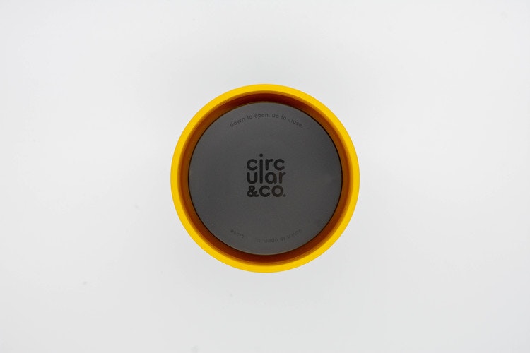 Resemugg Circular&Co 8oz Black & Electric Mustard