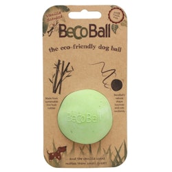Beco ball - aktiveringsleksak för hund i naturgummi - grön