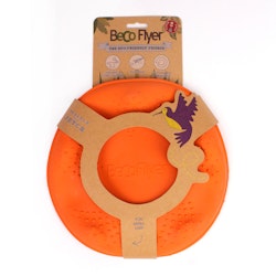 Beco Hundfrisbee i naturgummi - orange