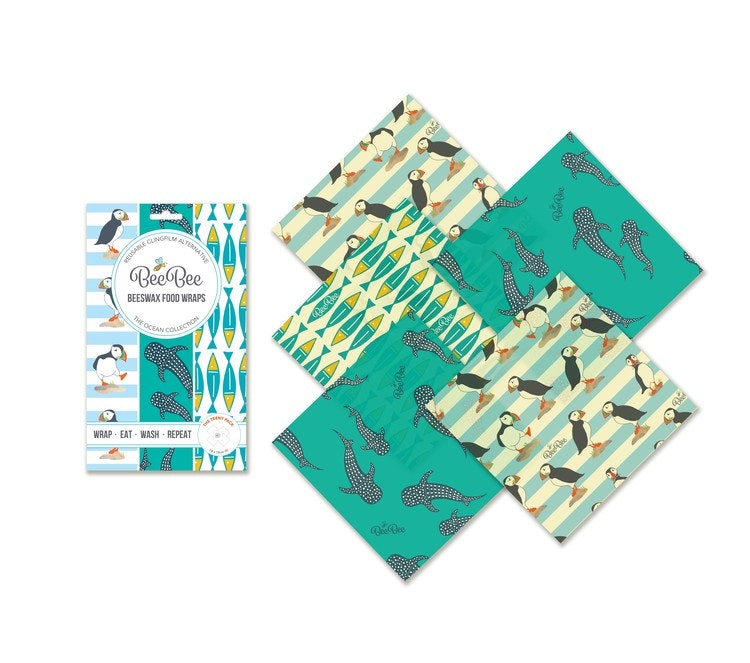 BeeBee & Leaf  bivaxduk - The Teeny Pack - Ocean - 5-pack