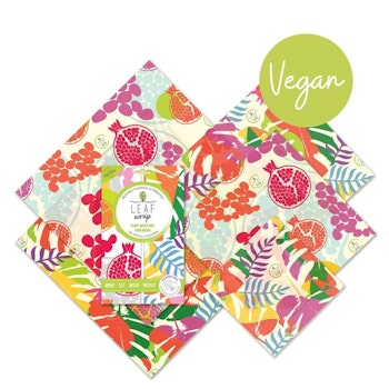 Veganska Bivaxdukar, The Tropical Collection, 5-pack