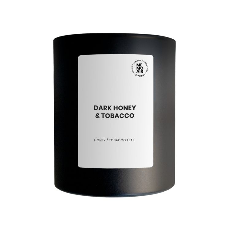 Dark Honey & Tobacco - doftljus - Memoair