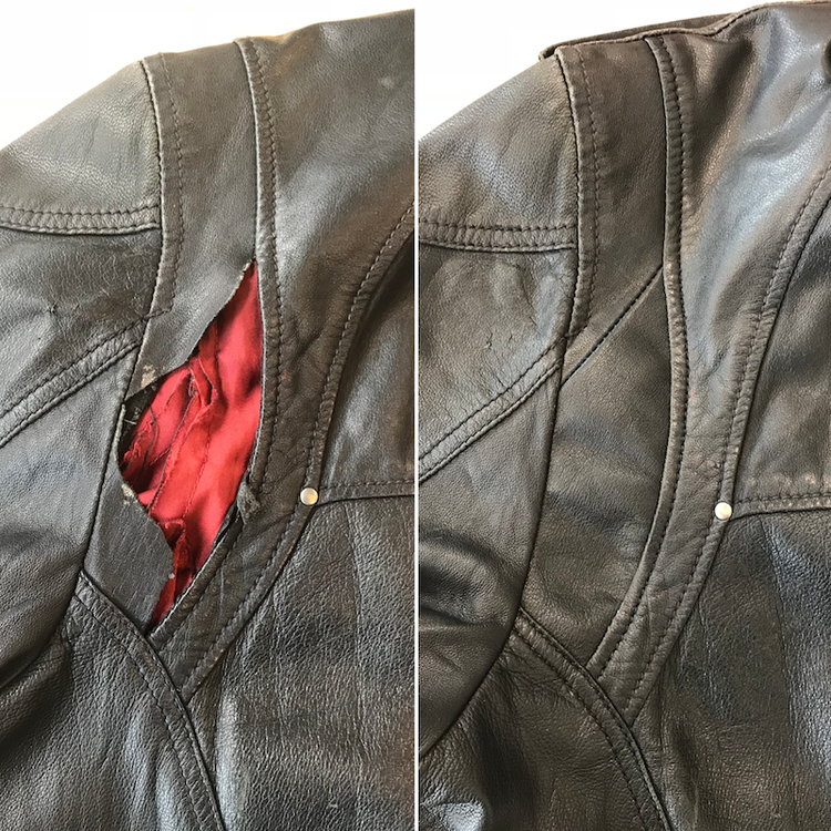 Fix leather jacket & oil coat