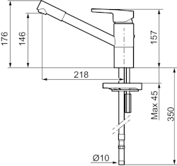 Mora MMIX K2 Köksblandare