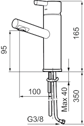 Mora Rexx B5 Tvättställsblandare