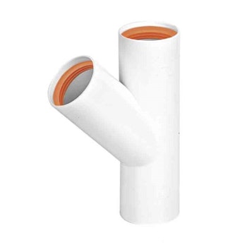 Faluplast Grenrör 45°