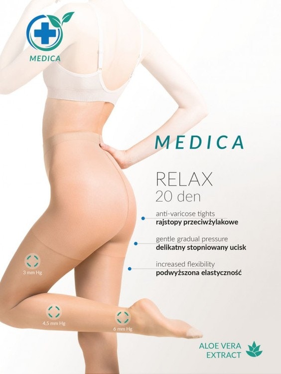 Medica Relax 20 den Gabriella strumpbyxa 3/M