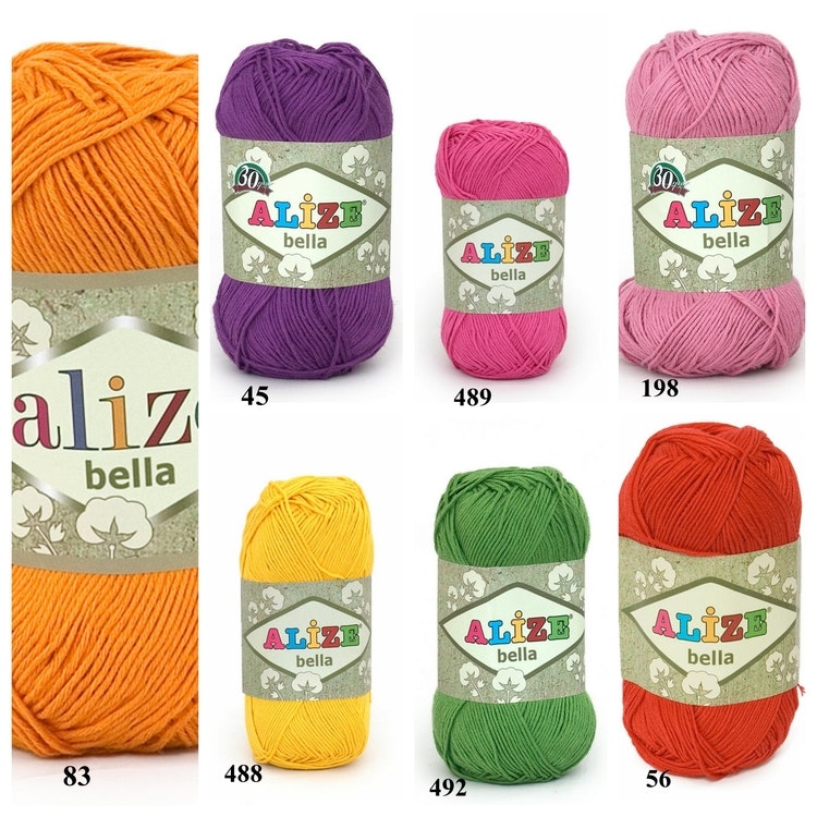 bomullsgarn bella alize