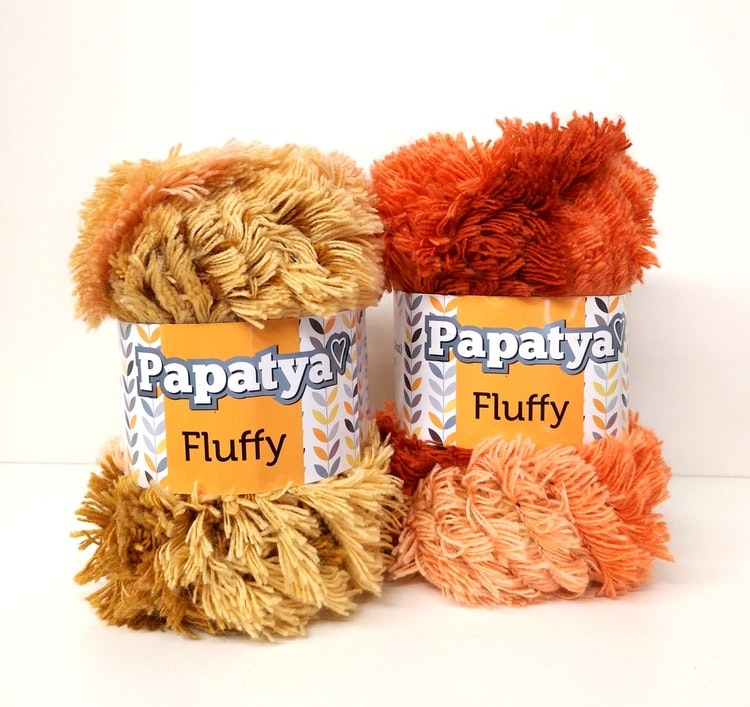 Papatya Fluffy Kamgarn 100g