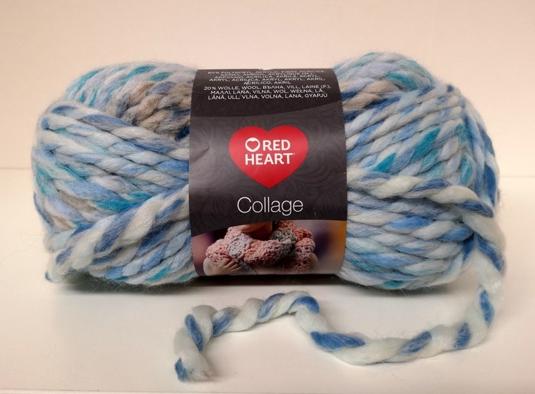 Collage Red Heart 100g
