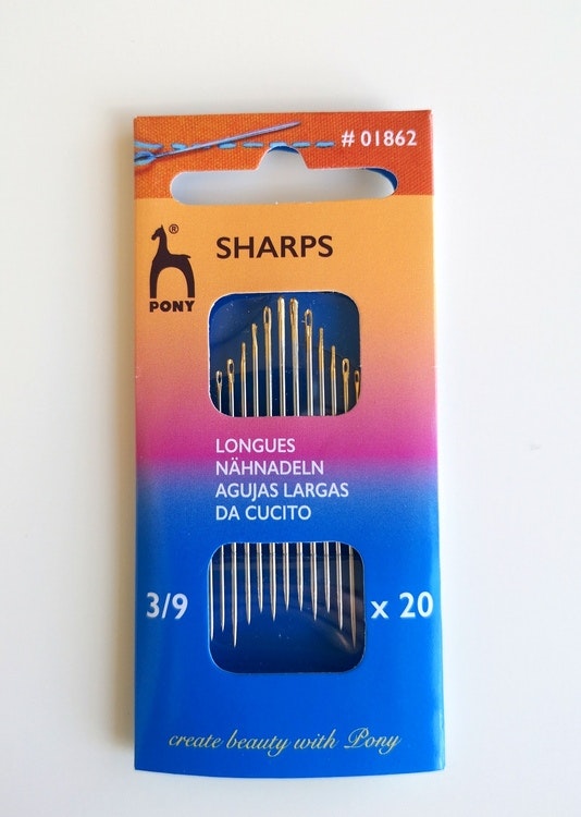 Synålar 16-20st Pony Sharps