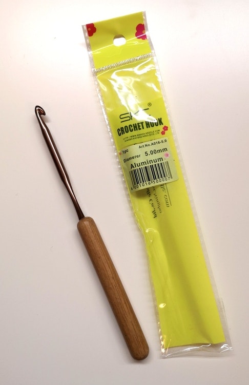 Virknål av alu med bambu handtag SKC 3,50-10,00mm