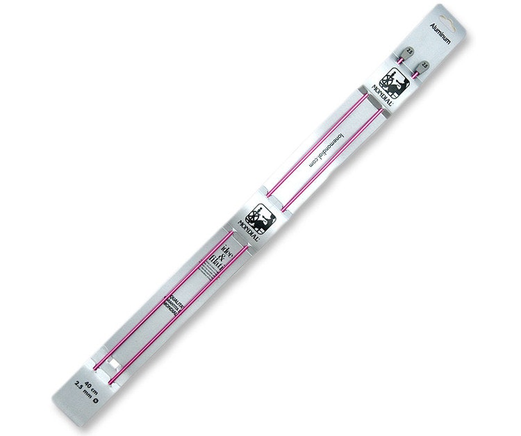 Stickor av alu 40 cm längd Mondial 2,50-6,50 mm