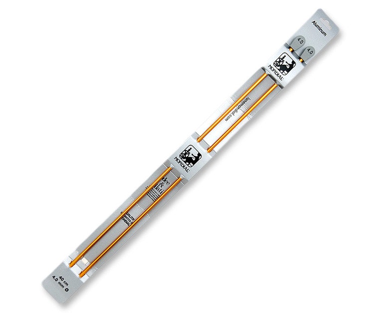 Stickor av alu 40 cm längd Mondial 2,50-6,50 mm