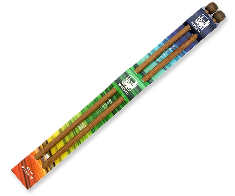 Jumperstickor av bambu 40 cm längd Mondial 5,50-10,0 mm