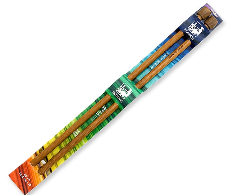 Jumperstickor av bambu 40 cm längd Mondial 5,50-10,0 mm