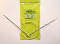 Tunisisk virknål rund Aluminium SKC 80 cm