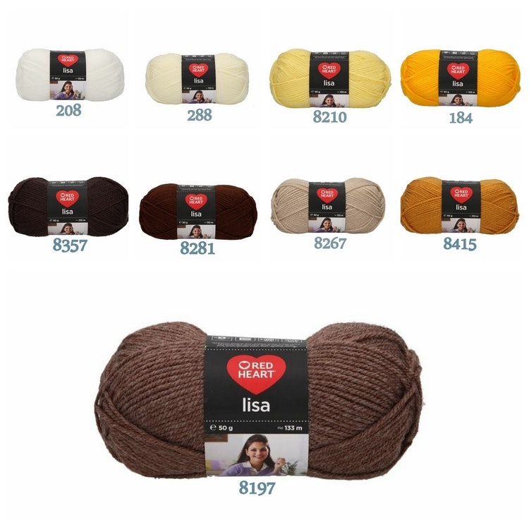 Lisa Red Heart 50g