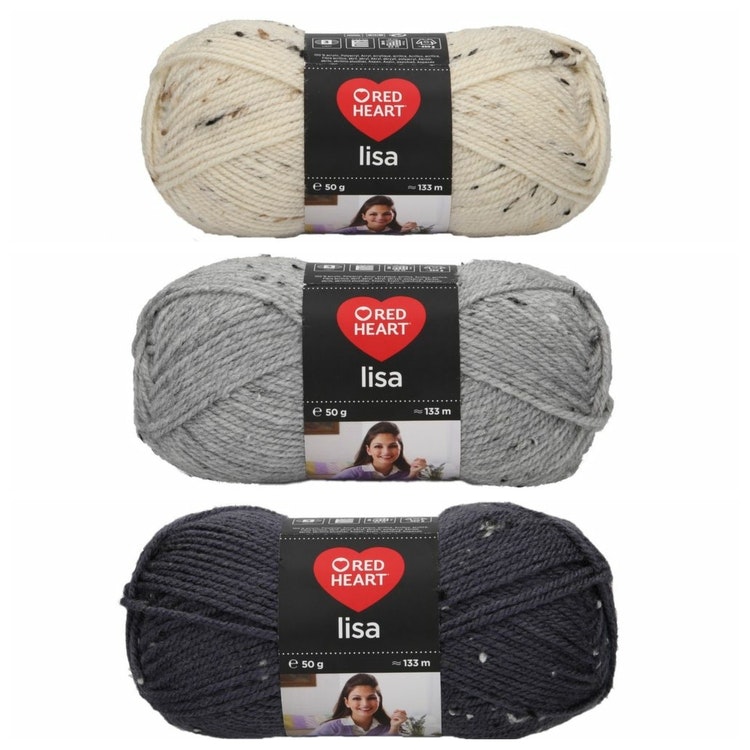 Lisa Red Heart 50g melerad