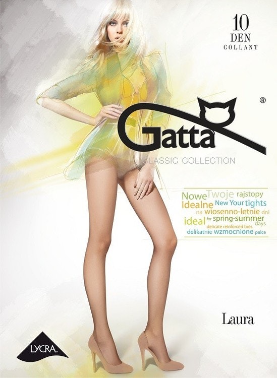 Laura 10 den Gatta strumpbyxa 5/XL