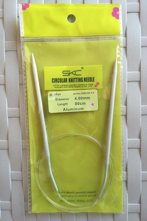 Rundstickor Alu 80 cm SKC 2,00-4,00 mm