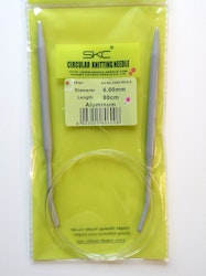 Rundstickor Alu 80 cm SKC 4,50-7,00 mm