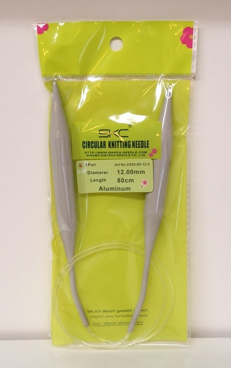 Rundstickor Alu 80 cm SKC 8,00-12,00 mm