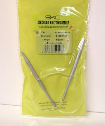 Rundstickor Alu 40 cm SKC 5,00-8,00 mm
