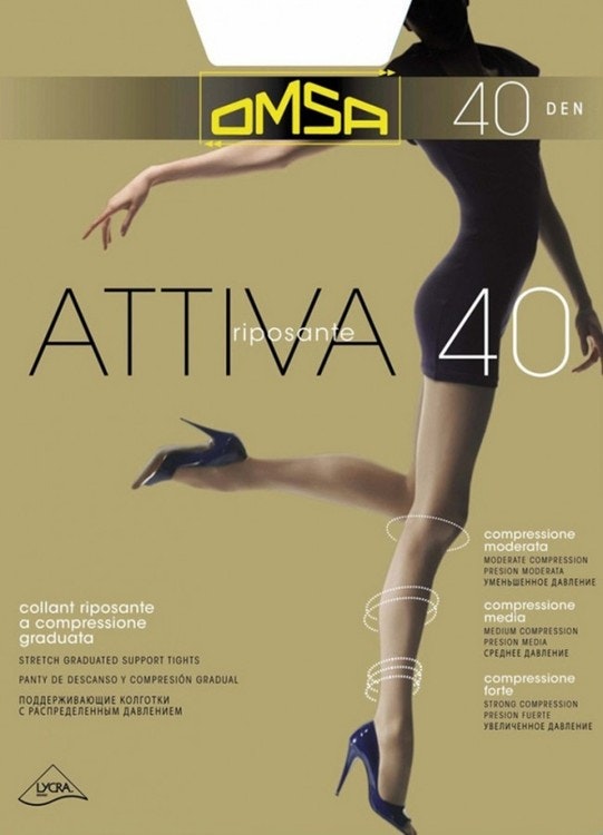 Attiva 40 den Omsa Plus Size