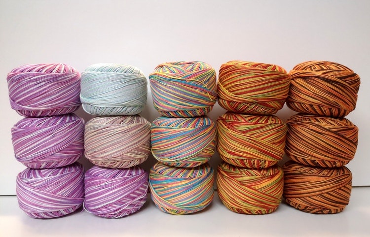 Multi 10 Ariadna merceriserat bomull 50g/280m virkgarn nr 10