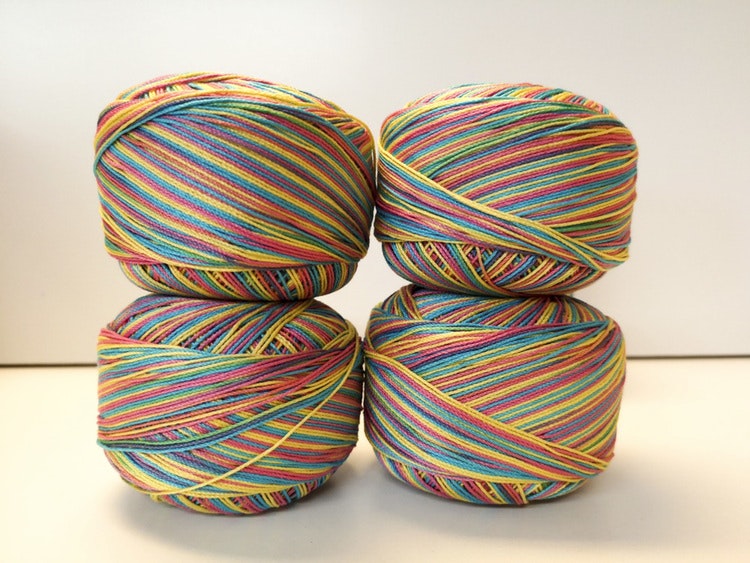 Multi 10 Ariadna merceriserat bomull 50g/280m virkgarn nr 10